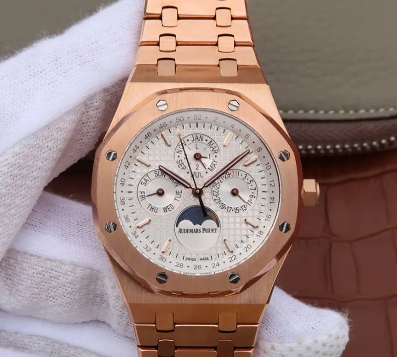 Audemars Piguet Royal Oak 26574OR.OO.1220OR.01 JF Factory 1:1 Best Edition Replica Watch Swiss ETA5134